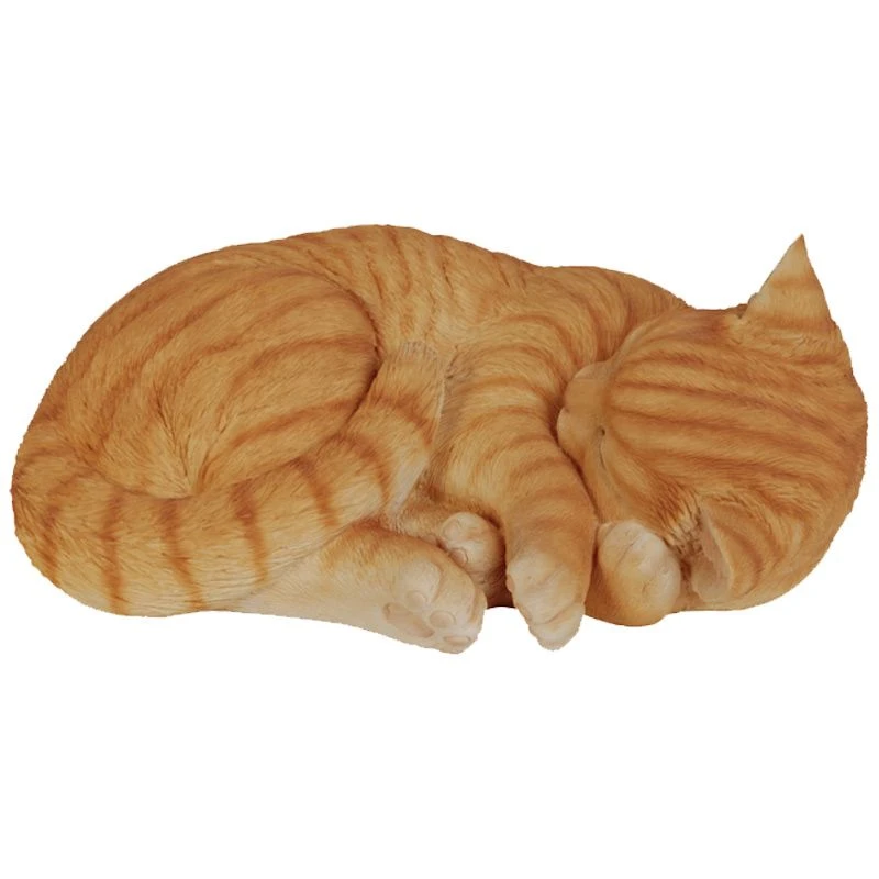 Vivid Arts Real Life Cats - Sleeping Cat Garden Ornament 4 Vivid Arts Real Life Cats - Sleeping Cat Garden Ornament - Image 2