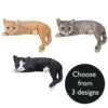 Vivid Arts Real Life Cats - Laying Cat Garden Ornament 1 Vivid Arts Real Life Cats - Laying Cat Garden Ornament -Garden Gold Store vivid arts laying cats mix web