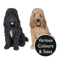 Vivid Arts Real Life Dogs - Cockapoo Garden Ornament