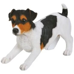 Vivid Arts Real Life Dogs - Jack Russell Garden Ornament -Garden Gold Store vivid arts real life jack russell tricolour web