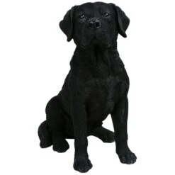 Vivid Arts Real Life Dogs - Labrador Garden Ornament -Garden Gold Store vivid arts real life labrador black medium web 1