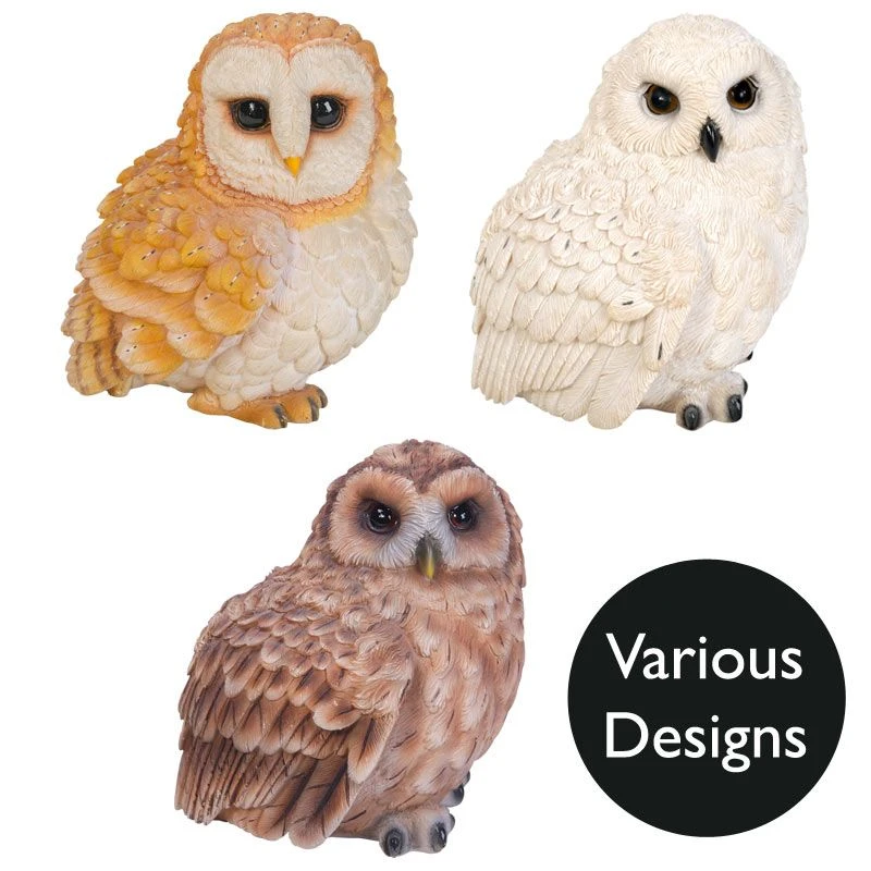 Vivid Arts Real Life Owls - Owl Garden Ornament 3 Vivid Arts Real Life Owls - Owl Garden Ornament