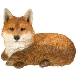 Vivid Arts Real Life Woodland - Fox Garden Ornament 13 Vivid Arts Real Life Woodland - Fox Garden Ornament -Garden Gold Store vivid arts resting fox web 2