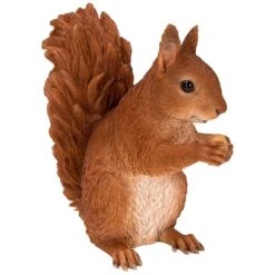 Vivid Arts Real Life Woodland - Red Squirrel Garden Ornament -Garden Gold Store vivid arts sitting red squirrel web