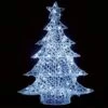 Premier White Lit Soft Acrylic Christmas Tree 1m 2 Premier White Lit Soft Acrylic Christmas Tree 1m -Garden Gold Store white xmas tree web 1
